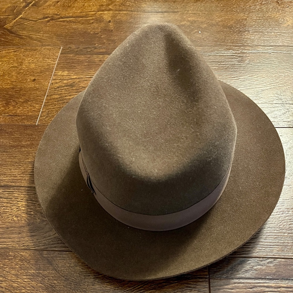 Knox New York Rabbit Fur Fedora Hat
